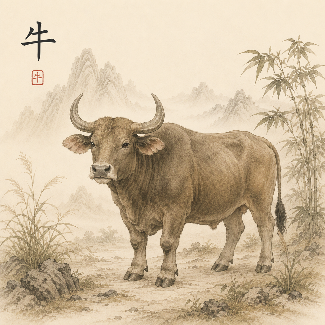 Ox · 牛