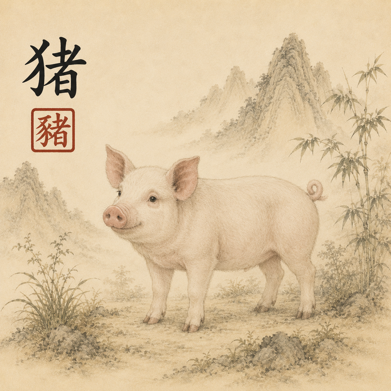 Pig · 猪