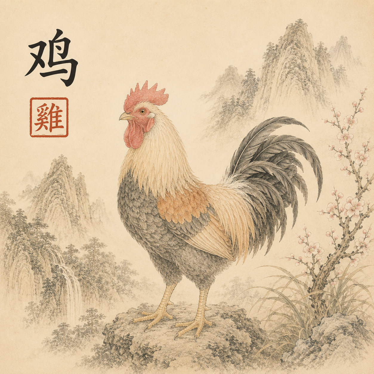 Rooster · 鸡