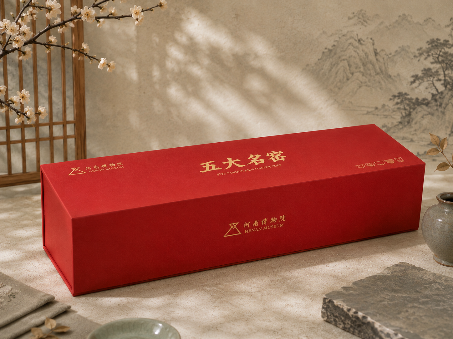 Five Great Kilns · Song Dynasty Inspired Tea Cup Collection | 五大名窑