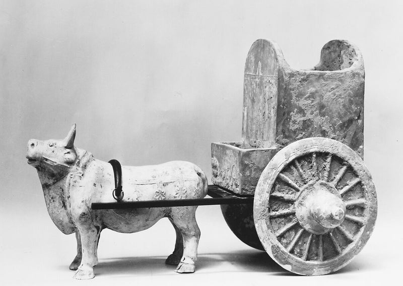 Ox Cart · 唐代陶牛车
