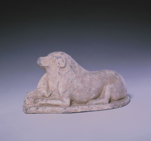 Pottery Mother and Puppies · 陶母子狗