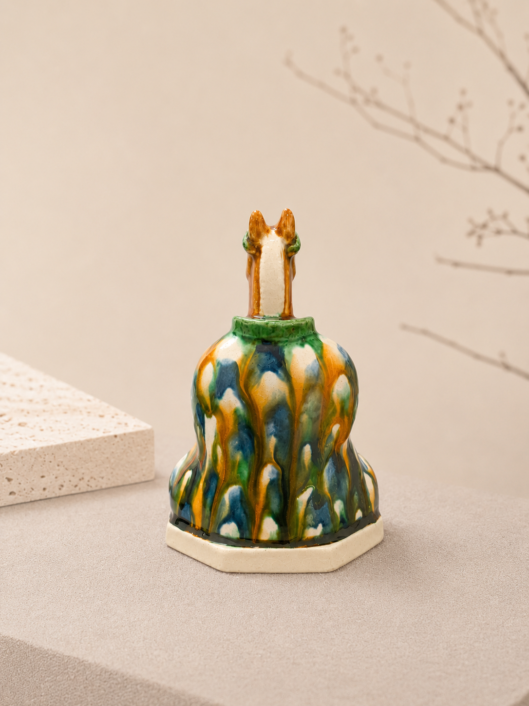 Ma Bu Huang · Tang-Inspired Horse Incense Holder & Figurine | 马不慌