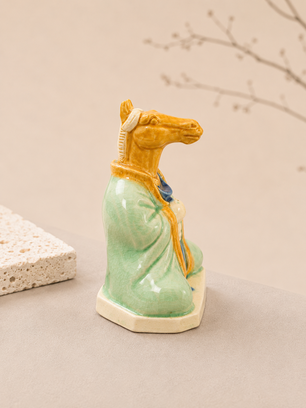 Ma Bu Huang · Tang-Inspired Horse Incense Holder & Figurine | 马不慌